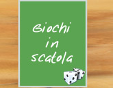 Giochi in scatola e di società